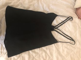 Black hollister tank top