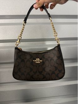 Coach Leather Handbags / Purses Womens, Pink, Brown, Black