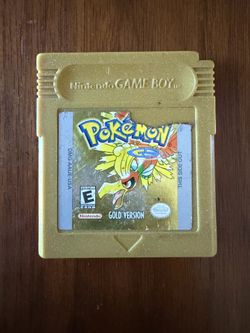 Authentic Pokemon Gold