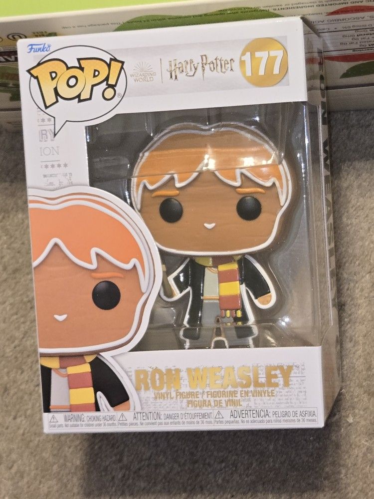 Harry Potter Ron Weasley Gingerbread Cookie Funko Pop