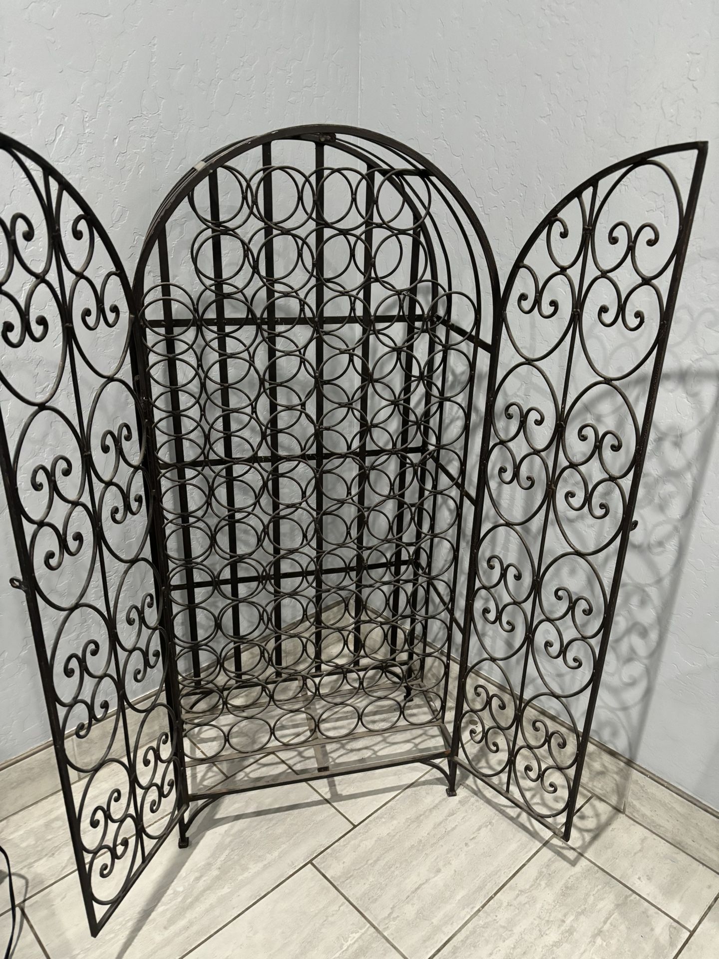 Metal Wine Rack
