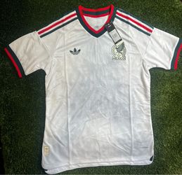 White Mexico Jerseys Size Medium