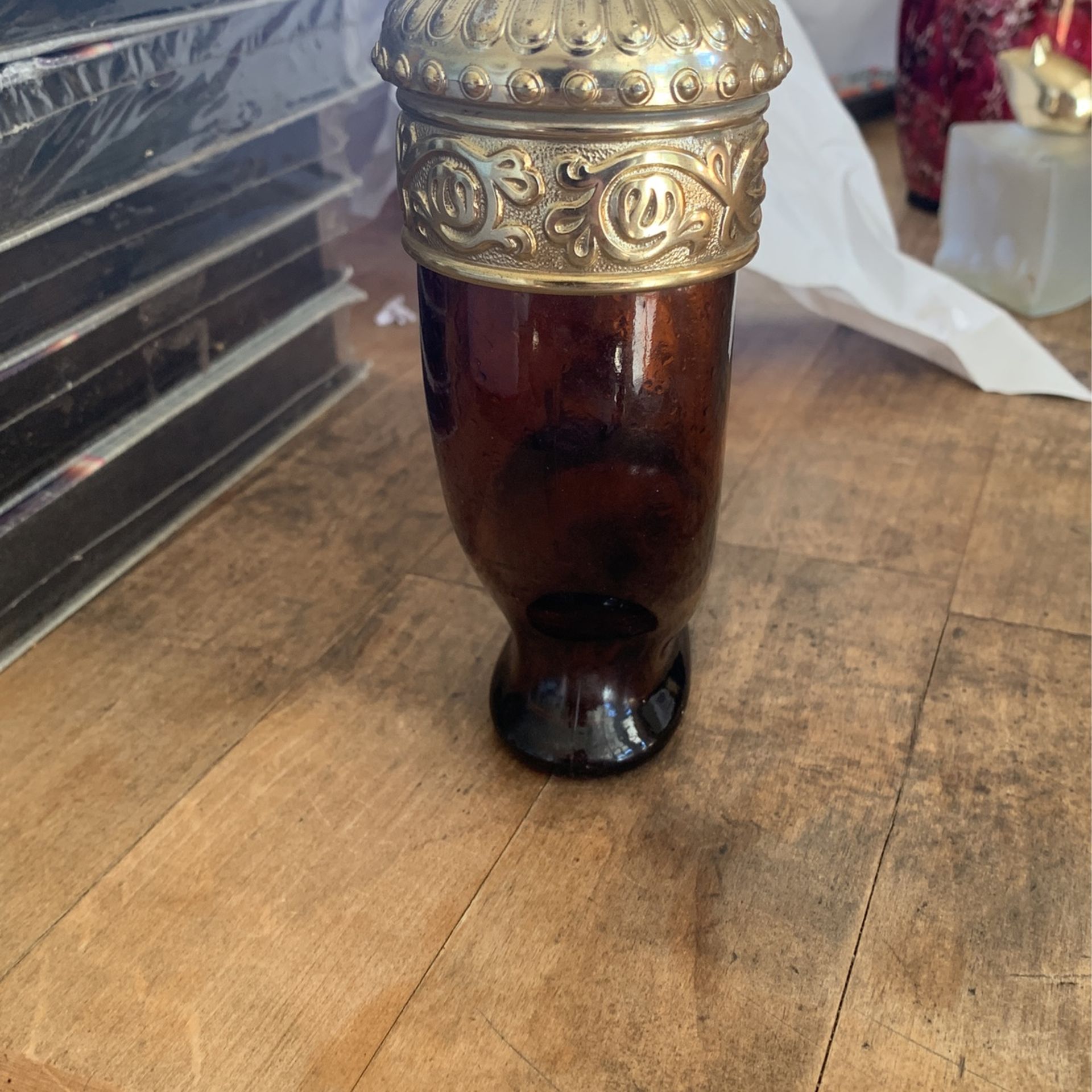  Horn Viking Drinking Mug CAle Beer Wine Tankard Size ... Avon Viking Horn Bottle, Decanter, 1966, Amber, Brown Glass, Gold 