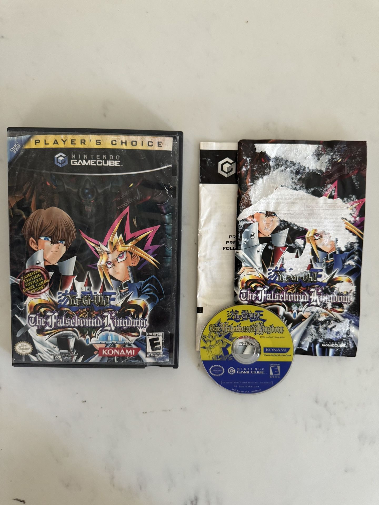 Yu-Gi-Oh! The Falsebound Kingdom Nintendo GameCube GAME