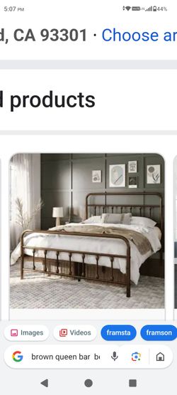 Queen bed frame