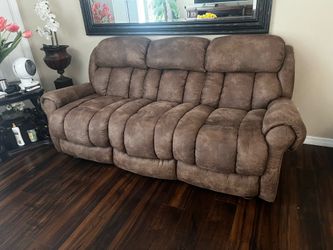 Microfiber sofa