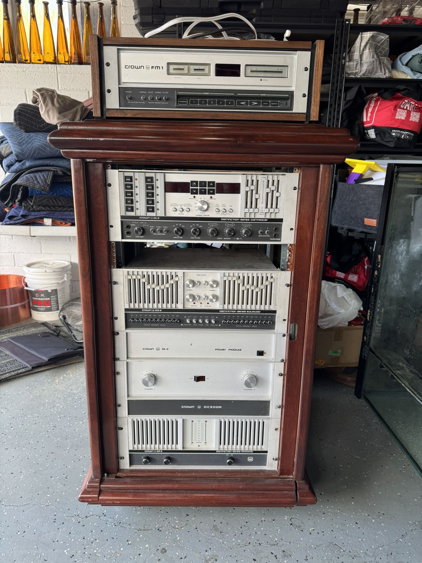 Vintage Crown Stereo System 