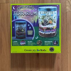 Creativity For Kids Grow N’ Glow Terrarium