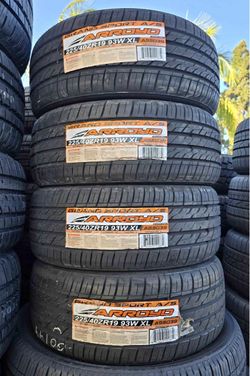 225/40R19 Arroyo Llantas nuevas Instaladas y balanceadas