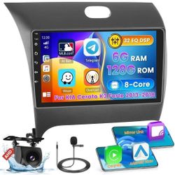 8 Core 6G+128G  for KIA Cerato K3 Forte 2013-2018 Android Radio Wireless Carplay