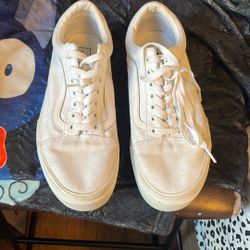 platform vans womens sz 10