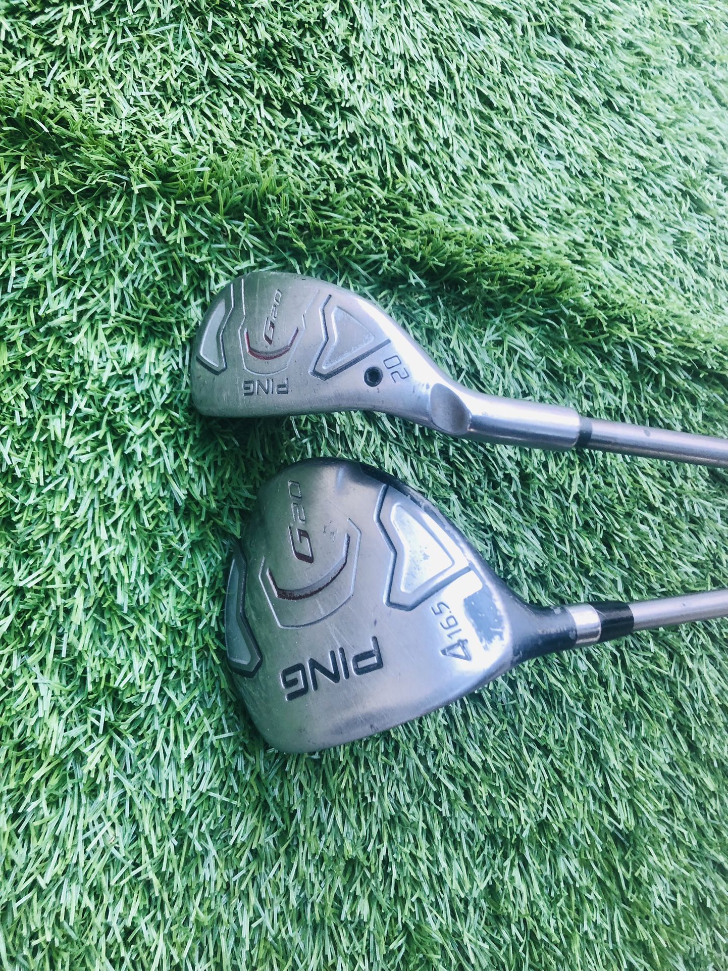 LH Ping G20 16.5* Fairway 4 Wood & 20* Hybrid Graphite TFC Shafts