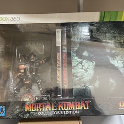 MORTAL KOMBAT Kollector’s Edition XBOX 360 Complete W/ Bookend Statues SEALED