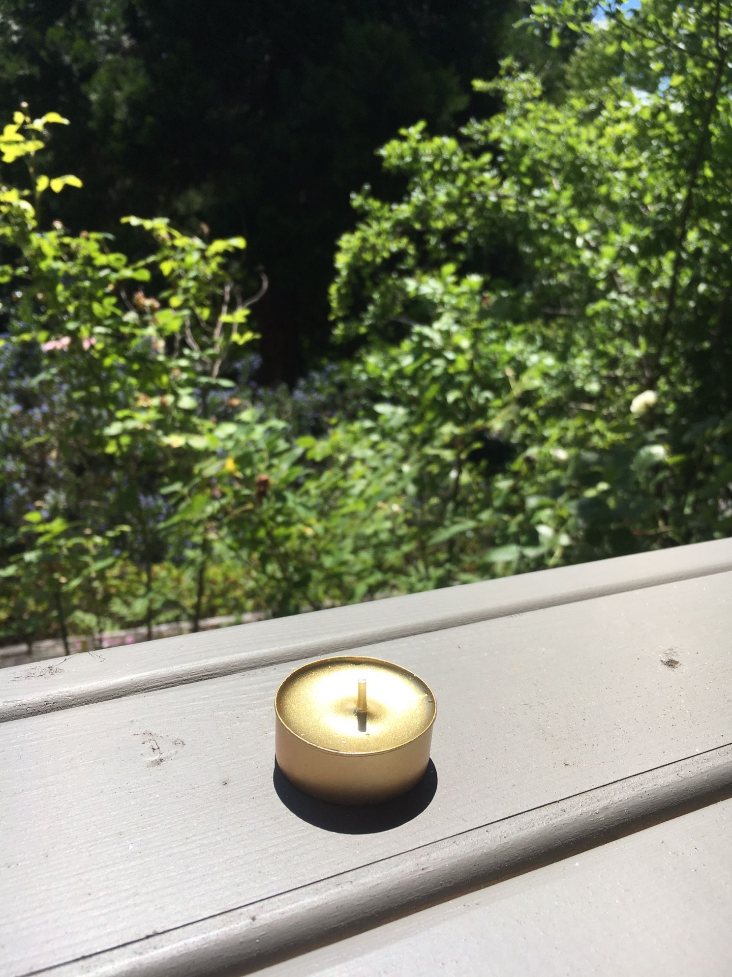 Gold Tea Light Candles