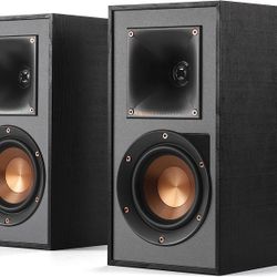 Klipsch R-41PM Powered Bookshelf Speaker,Black