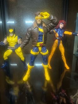 Wolverine, Cyclops and Jean Grey of Marvel X-men
