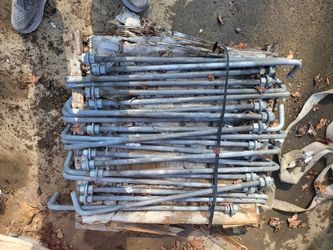 1 In By 36 In Galvanized Anchor Bolts 22 Quantity