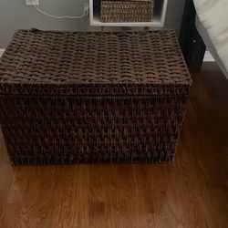 Wicker Storage Basket 