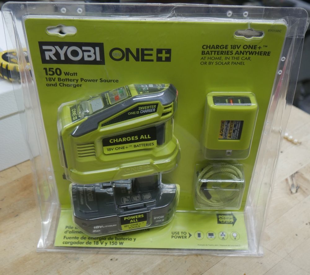 Ryobi RYi150C 18V ONE+ 150W Battery Power Source and Charger BRAND NEW
