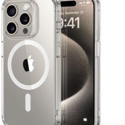 ESR for iPhone 15 ProMax Case, Compatible with MagSafe, Military-Grade Protection, Yellowing Resistant, Scratch-Resistant Back, Magnetic Phone Case fo