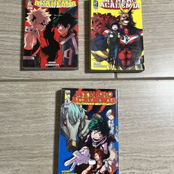 My Hero Academia Manga: #1, #2, #3