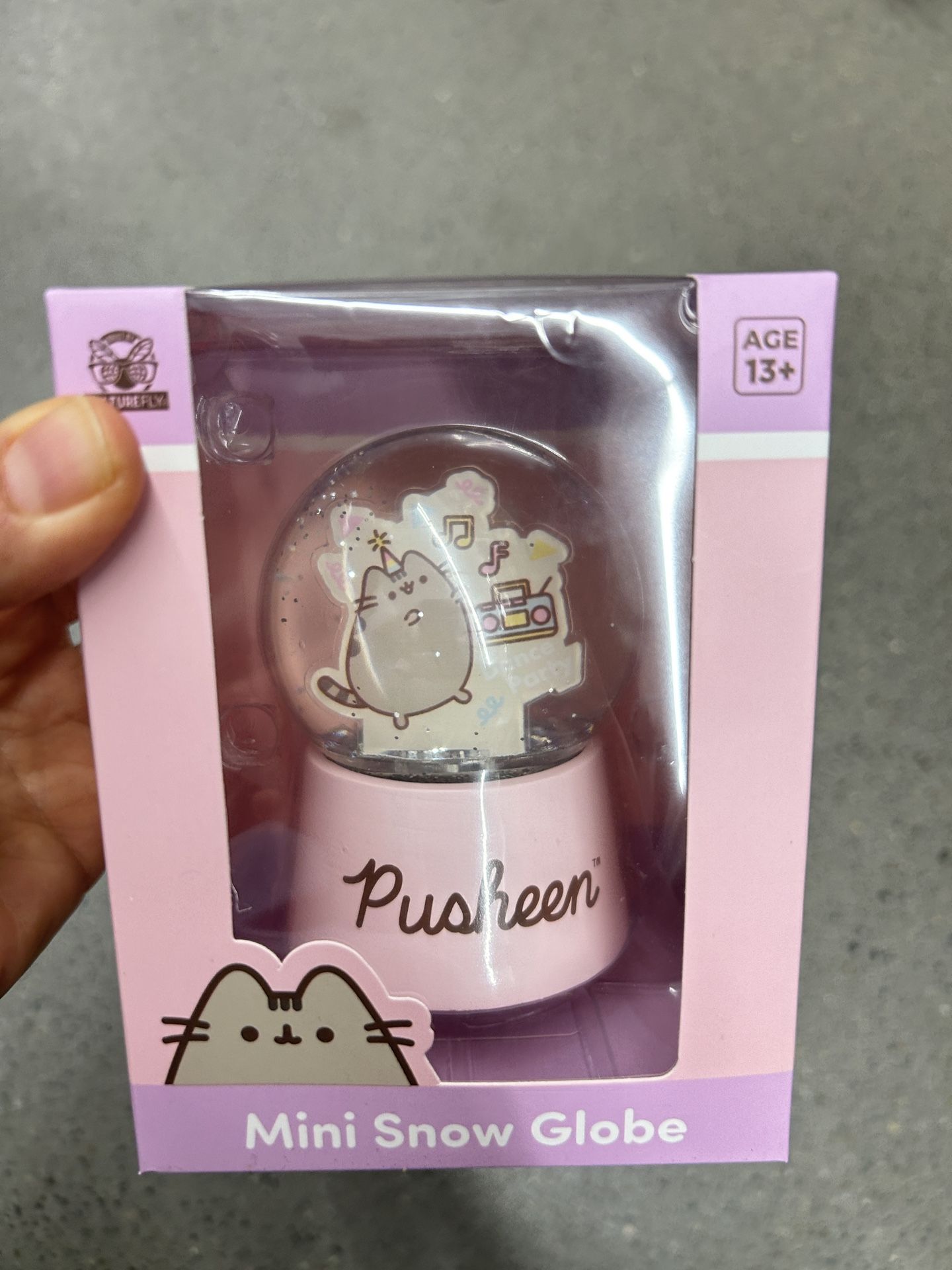 NWT Pusheen Mini Snow Globe