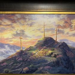 Thomas Kinkade Framed Painting.