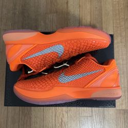 Nike Kobe 6 Protro Total Orange Men’s Size 11