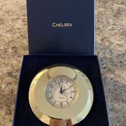 Chelsea Paper Weight Clock 