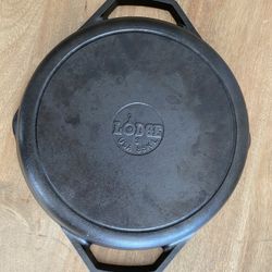 Lodge Cast Iron Double Handled 