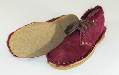 Prada Calf Hair Desert Boots