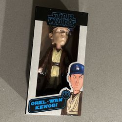 Los Angeles Dodgers: Orel Wan Kenobi Star Wars Bobbelhead 