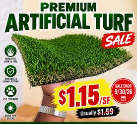 3000sf Of Artificial Grass Turf