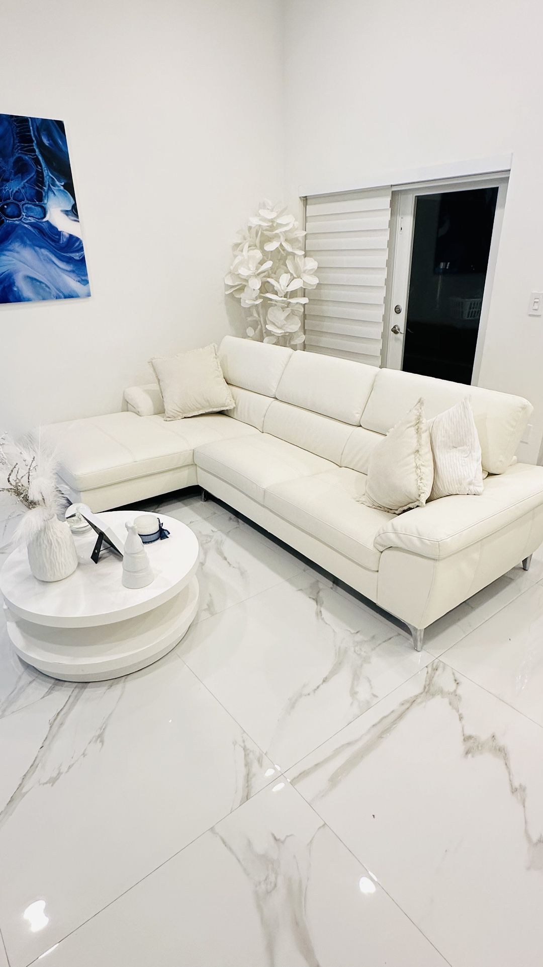 Vendo Sectional Blanco