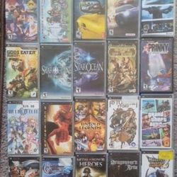 PSP + PS3 Games