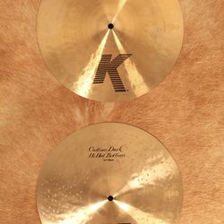 Zildjian 14” K Custom Dark Hi-Hats (Pair) - Mint Condition