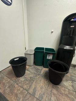 Trash cans