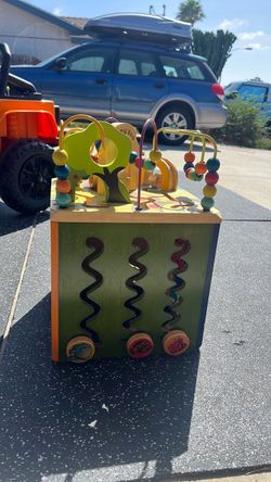 Zany Zoo wooden baby toy