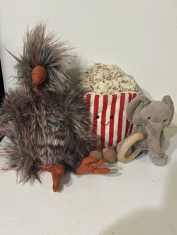 Jellycat lot of 3