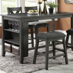 Counter Height Dining Table Set