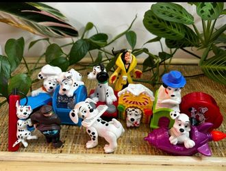 Disney dalmatians toy lot