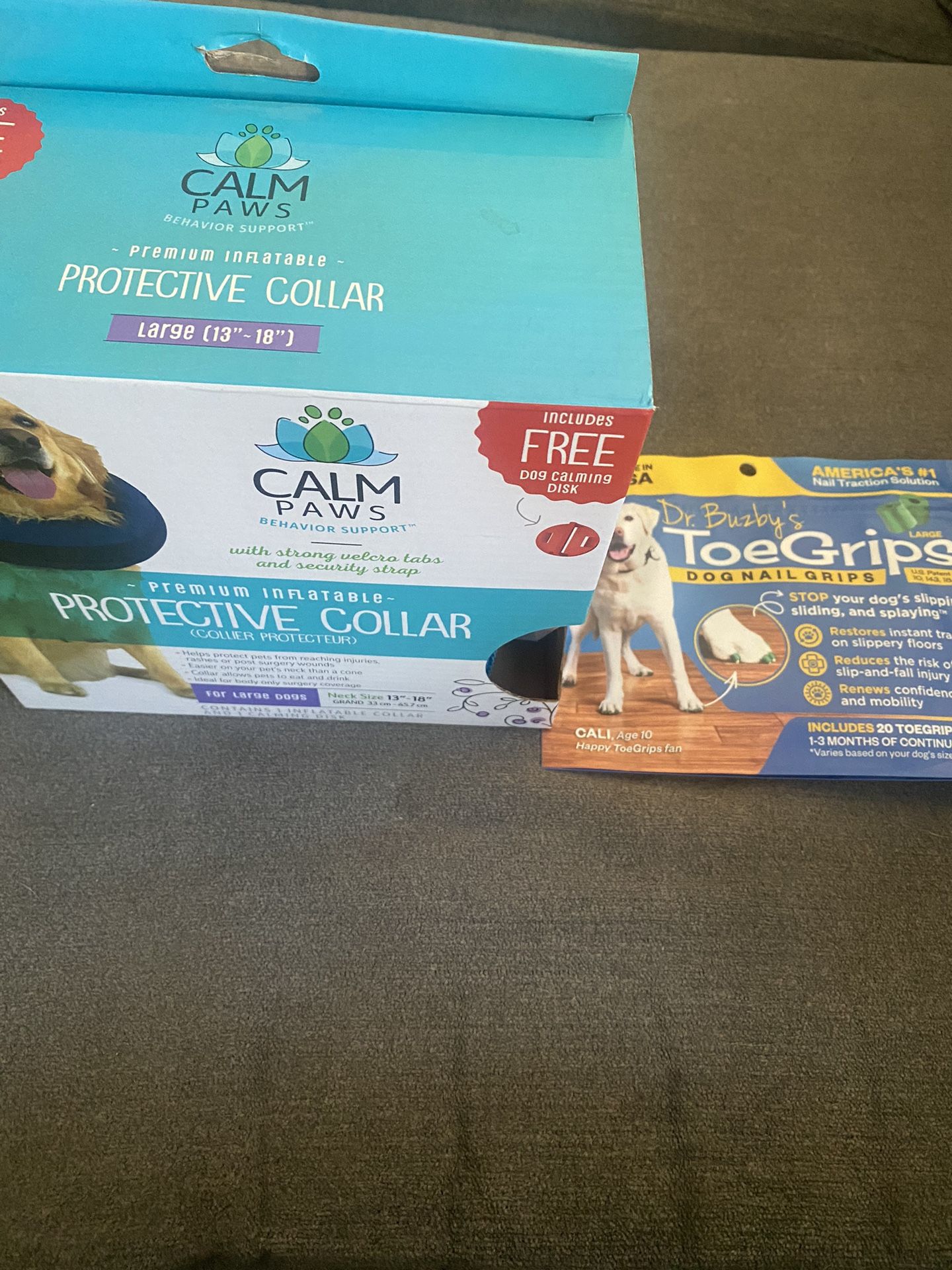 Dog Protective Collar And Toe Grips
