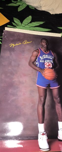Authentic Michael Jordan Poster 1980s