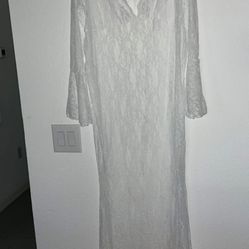 Beautiful Lace White Dress