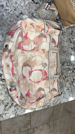 Vintage Coach Diaper Bag