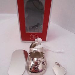 Things Remembered Baby Girl Shoe Bootie First Christmas Ornament Engravable