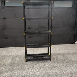 5 shelf PVC STORAGE RACK