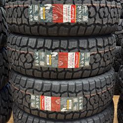 265 65 18 New Set Of All Terrain Tires 