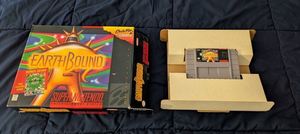 Earthbound for Super Nintendo with Original Box