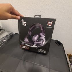 WSI Gaming Headset E-Sports Headset Laptop Game Music Headset Subwoofer with Microphone LED Light Noise Elimination, High Face Value